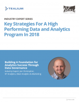 Key Strategies For A High Performing Data and Analytics Program In 2018