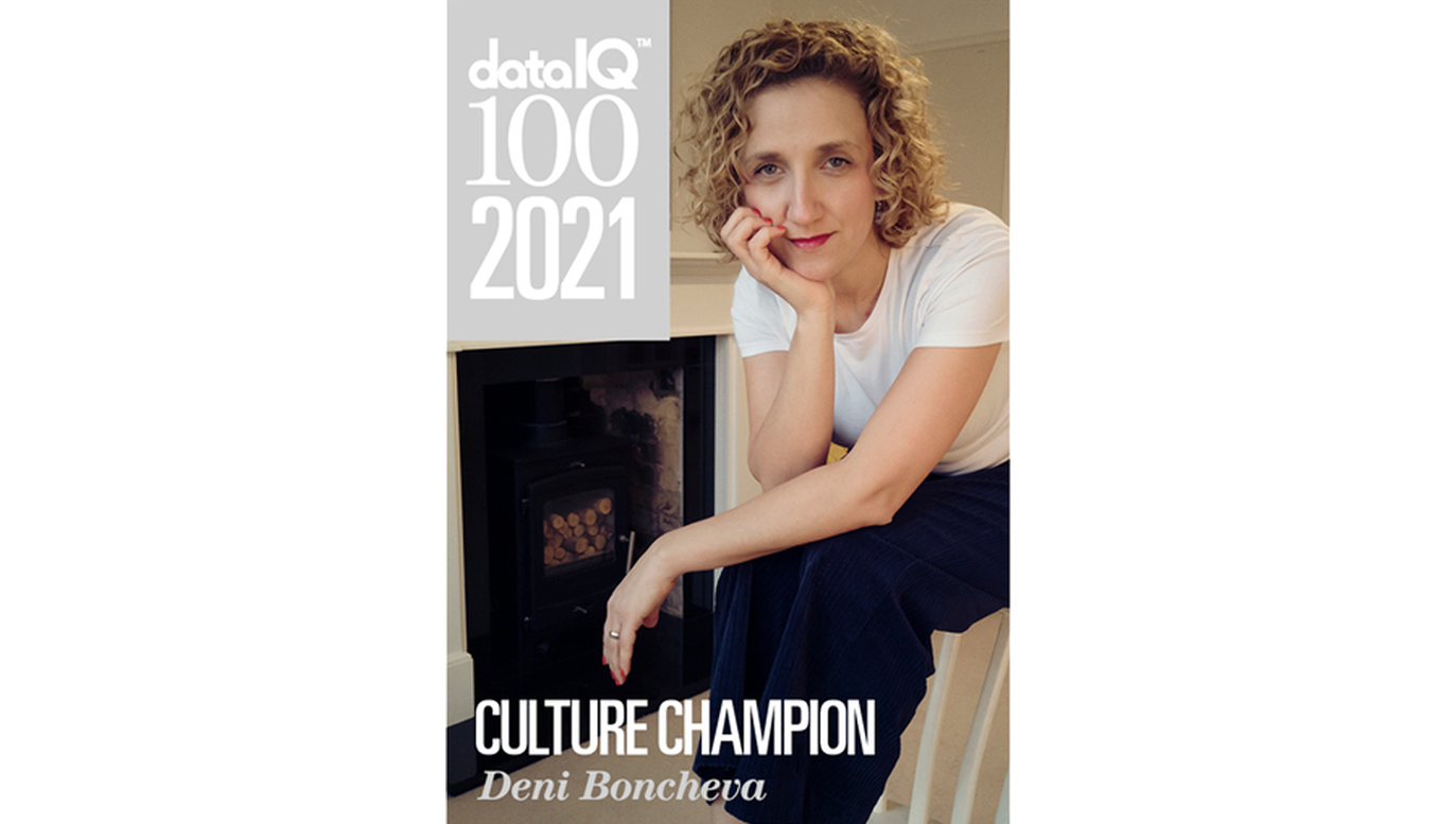 2021 Data Literacy Champion - Culture champion: Deni Boncheva, PepsiCo