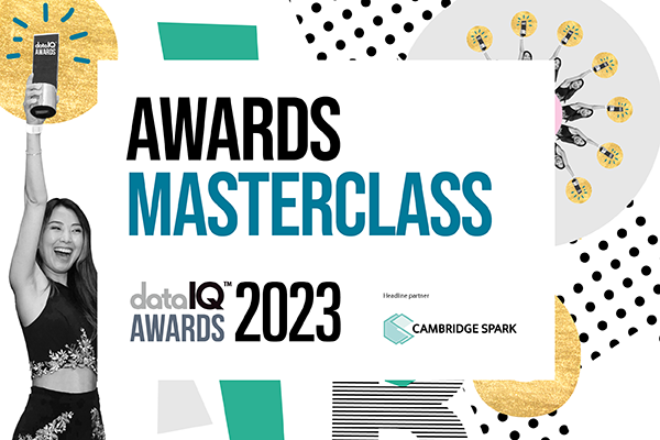 Join the free masterclass for the 2023 DataIQ Awards