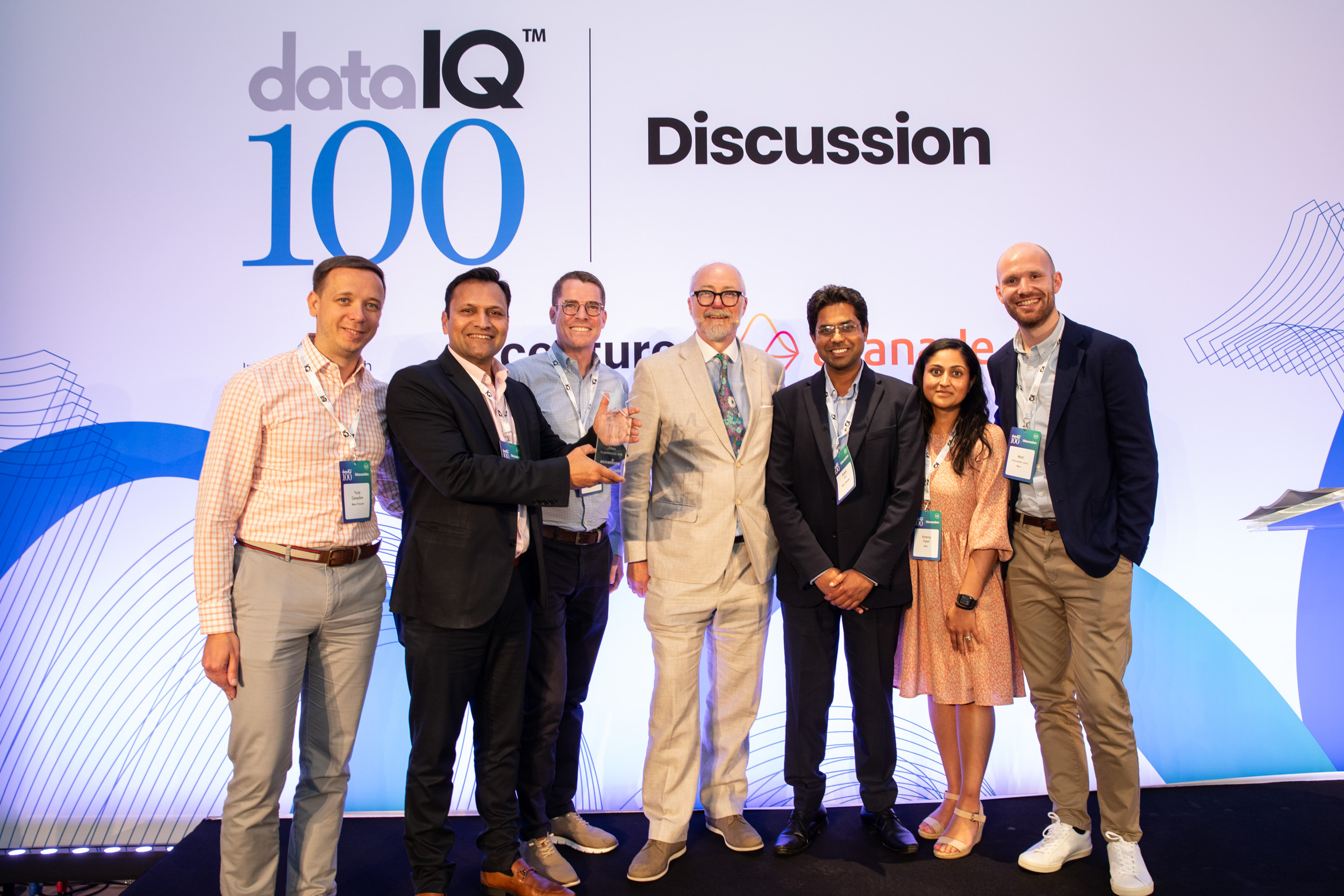 Celebrations for excellence in data at the 2024 DataIQ 100 Discussion